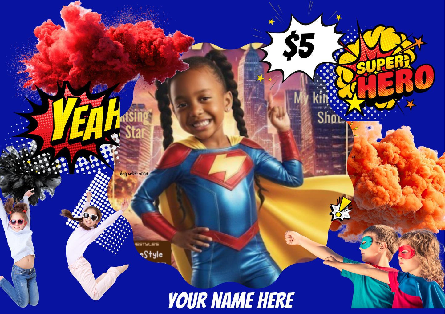 Superhero Cover pages