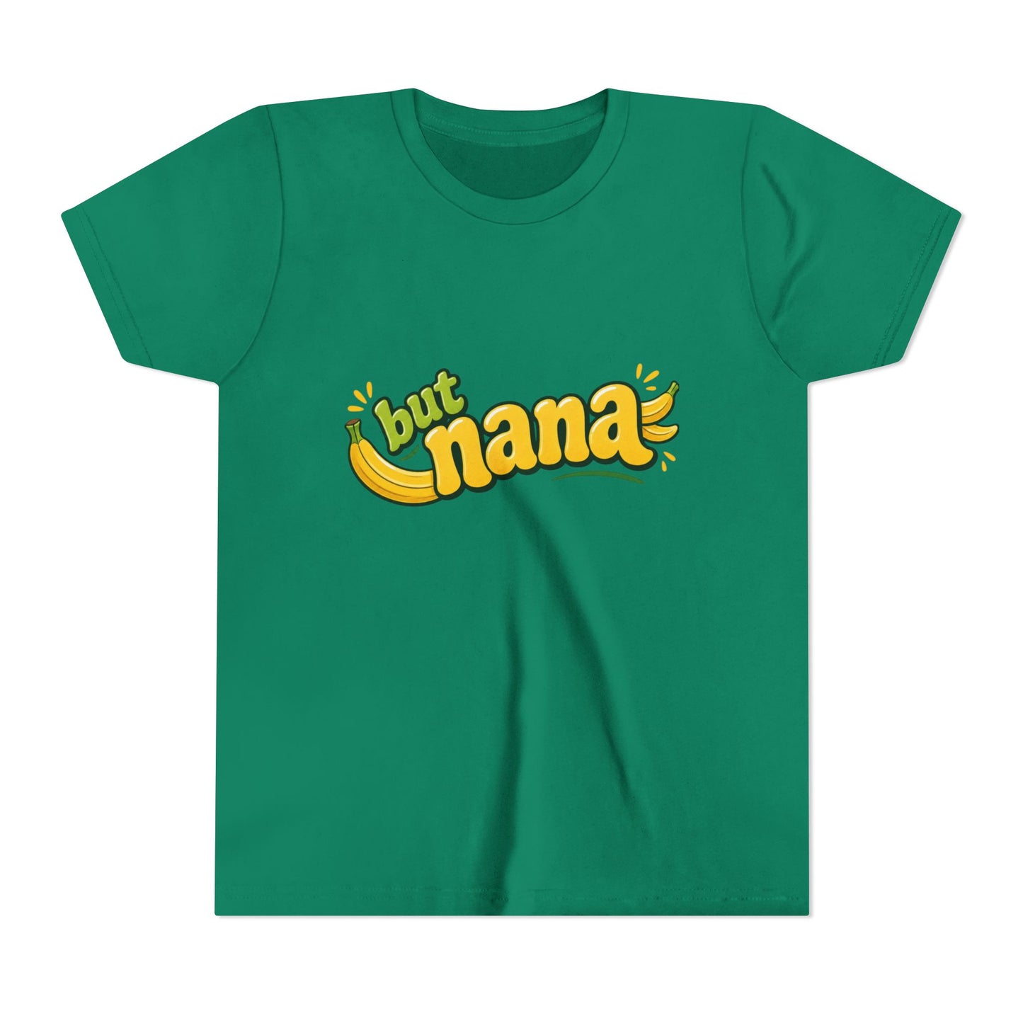 Youth Tee — "But Nana" Cute Banana Graphic Kids Shirt