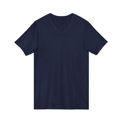 Unisex Jersey Short Sleeve V-Neck Tee
