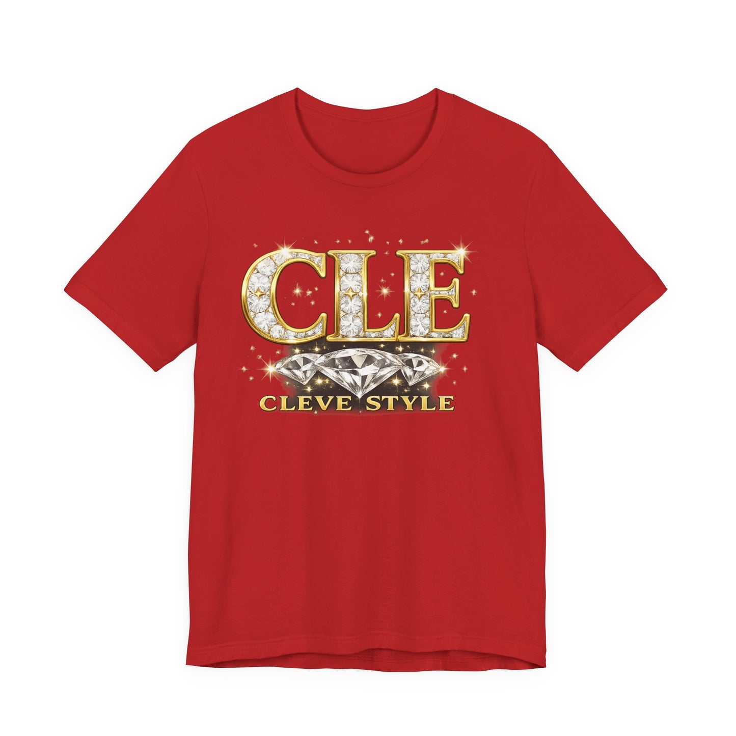 CLE Bling Tee - "Cleve Style" Diamond Graphic T-Shirt