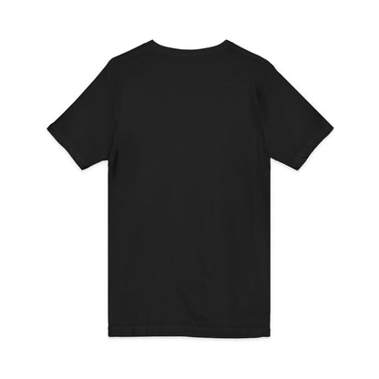 Cleveland Music Microphone V‑Neck Tee — "CleveStyle" Vintage Mic Design