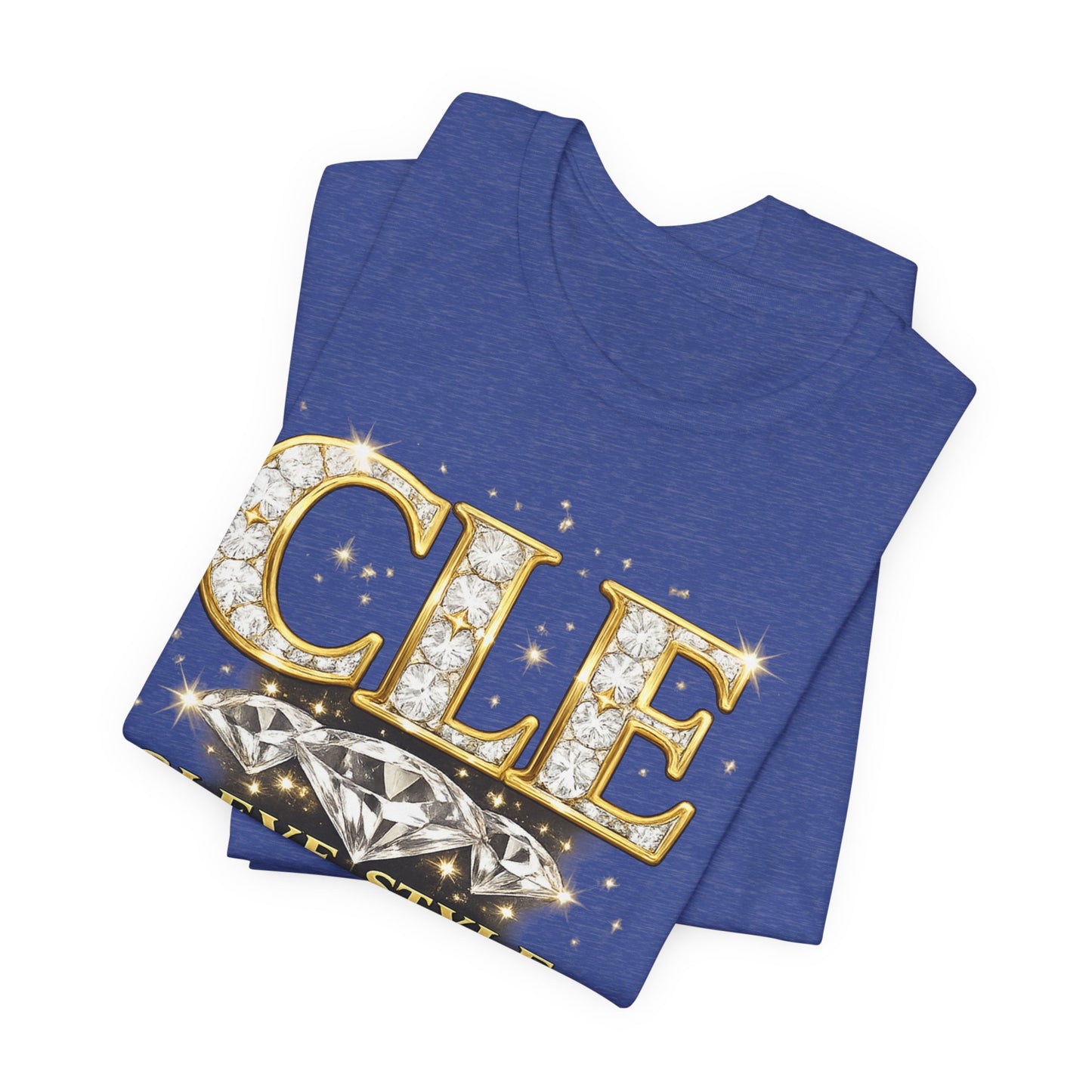 CLE Bling Tee - "Cleve Style" Diamond Graphic T-Shirt