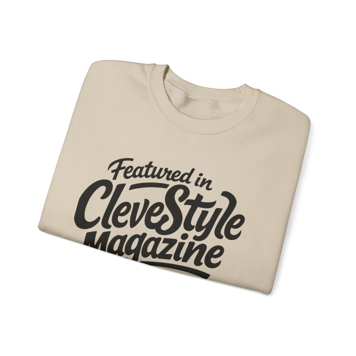 Copy of Copy of Featured in CleveStyle Magazine Crewneck Sweatshirt