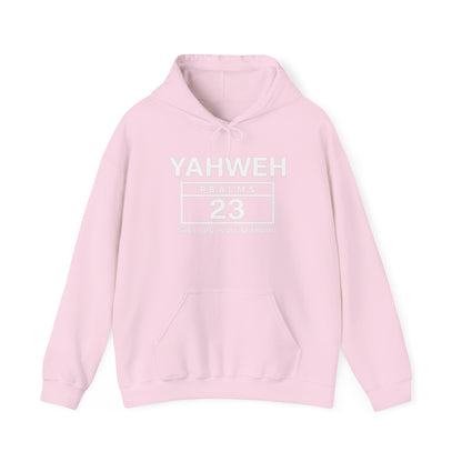 YAHWEH Psalms 23 Hoodie — "The Lord Is My Shepard" Christian Faith Sweatshirt