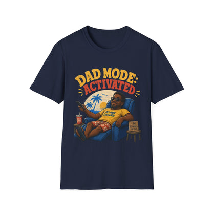 Dad Mode Activated T-Shirt – Funny Relaxed Father Graphic Tee