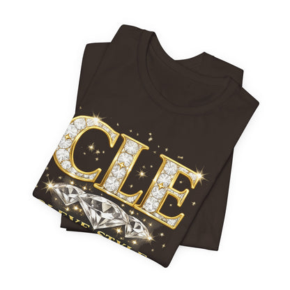 CLE Bling Tee - "Cleve Style" Diamond Graphic T-Shirt
