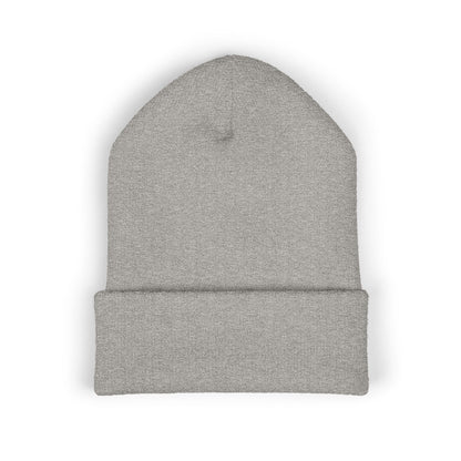Classic Cuffed Beanie – Cozy Winter Accessory, Embroidered Gift, Fashion Beanie, Casual Headwear, Unisex Winterwear, Trendy Hat