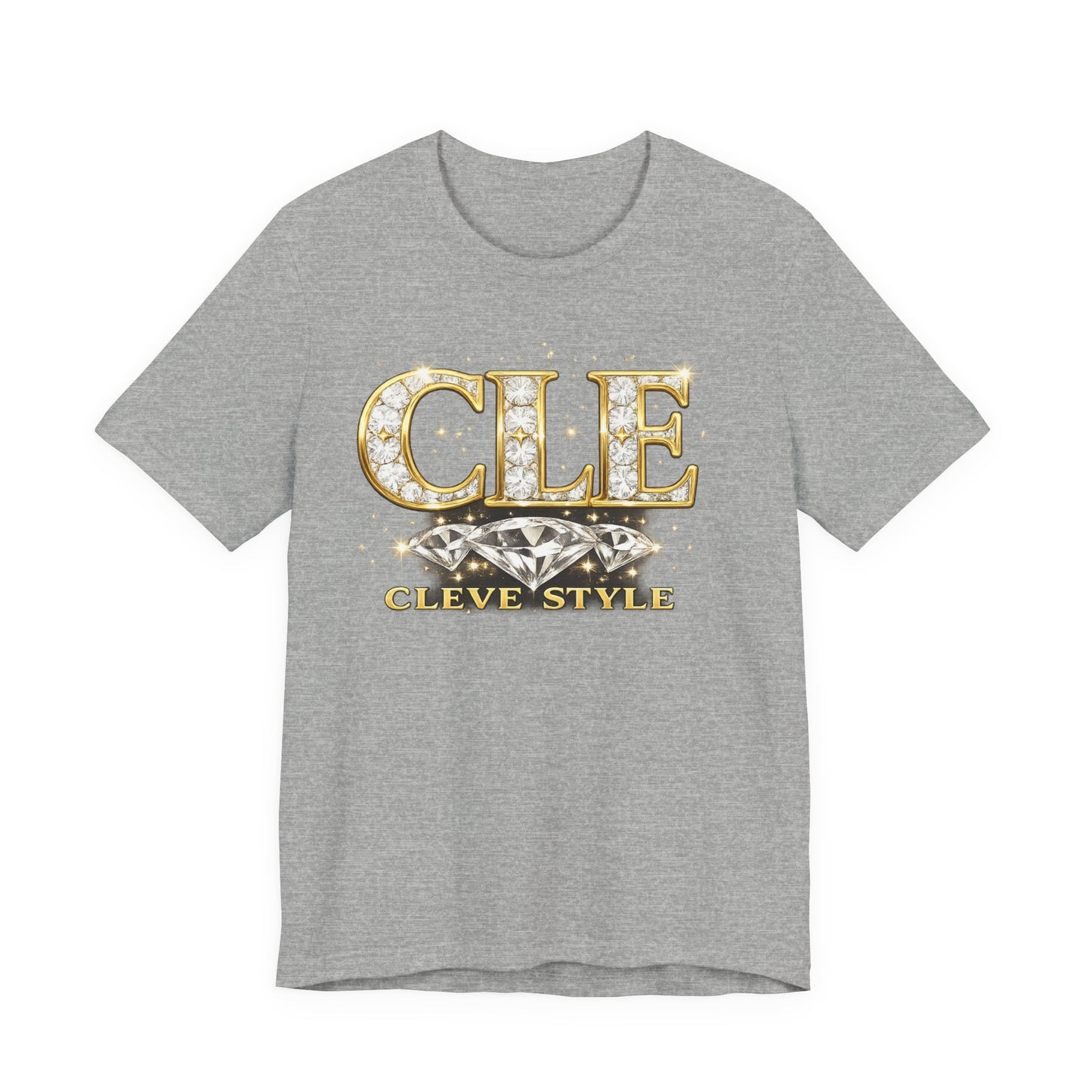 CLE Bling Tee - "Cleve Style" Diamond Graphic T-Shirt