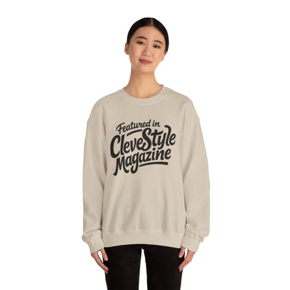 Copy of Copy of Featured in CleveStyle Magazine Crewneck Sweatshirt