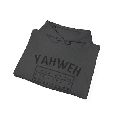 Yahweh Psalms 23 Hoodie – "The Lord is My Shepherd" Faith Sweatshirt