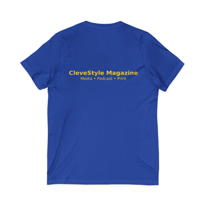 Cleveland Music Vintage Microphone V-Neck Tee