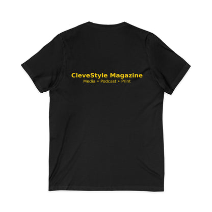 Cleveland Music Vintage Microphone V-Neck Tee