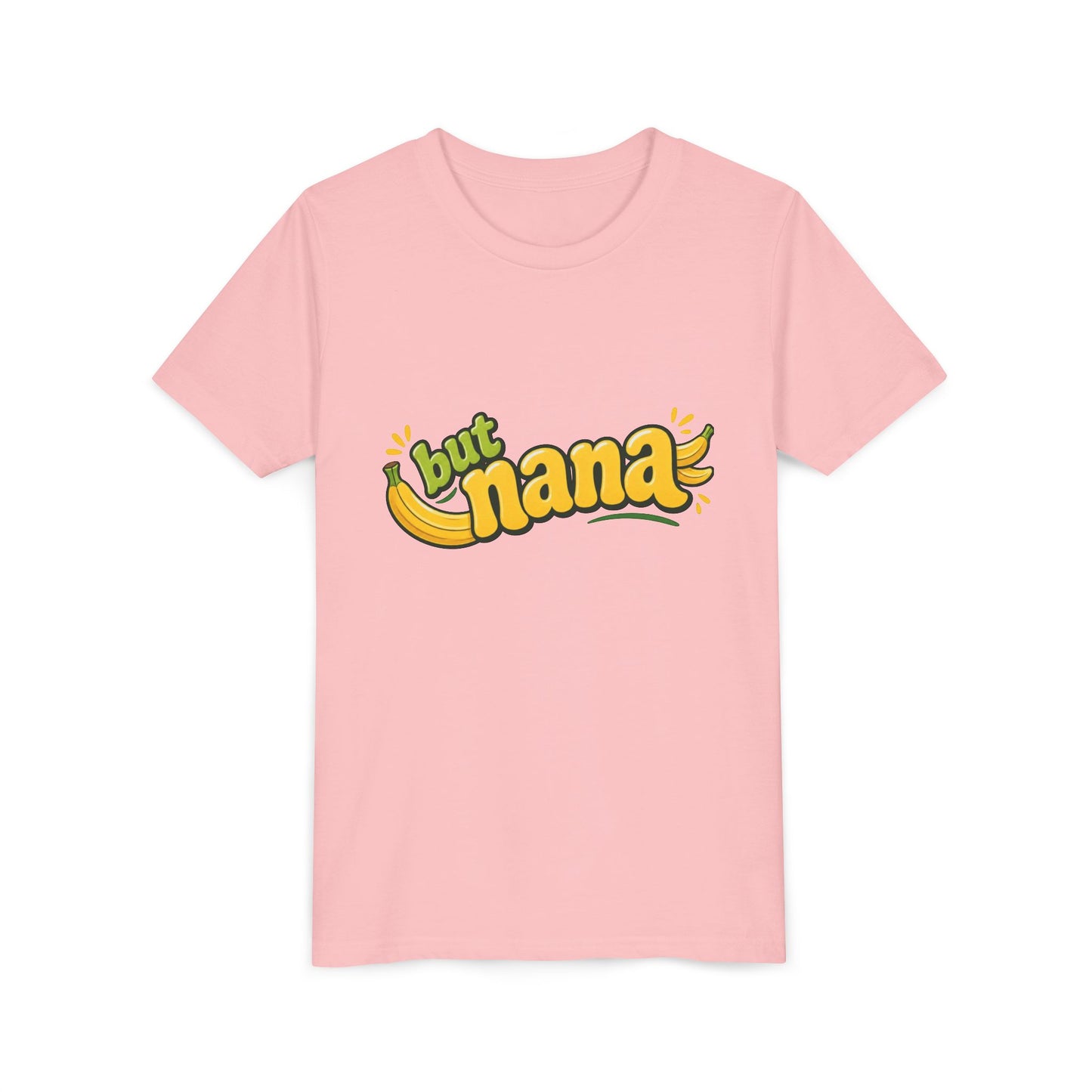 Youth Tee — "But Nana" Cute Banana Graphic Kids Shirt