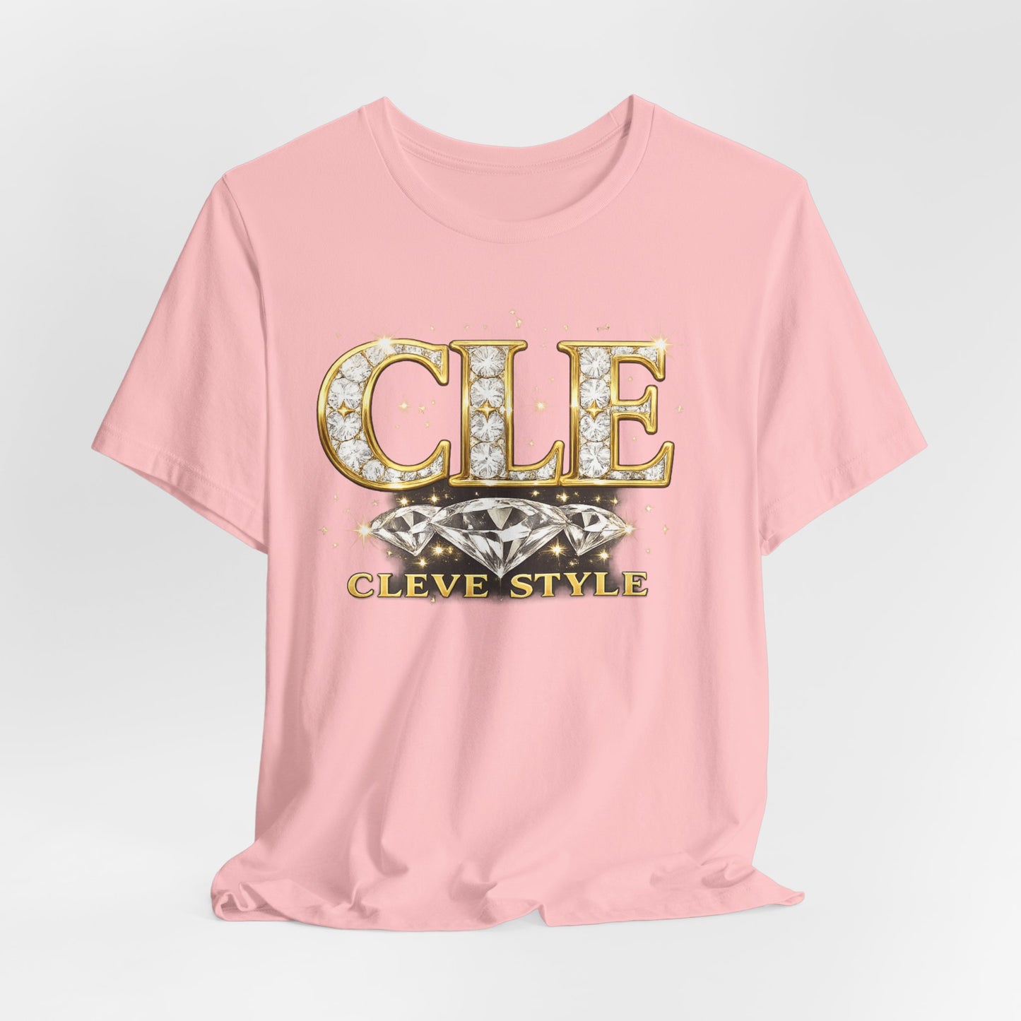 CLE Bling Tee - "Cleve Style" Diamond Graphic T-Shirt