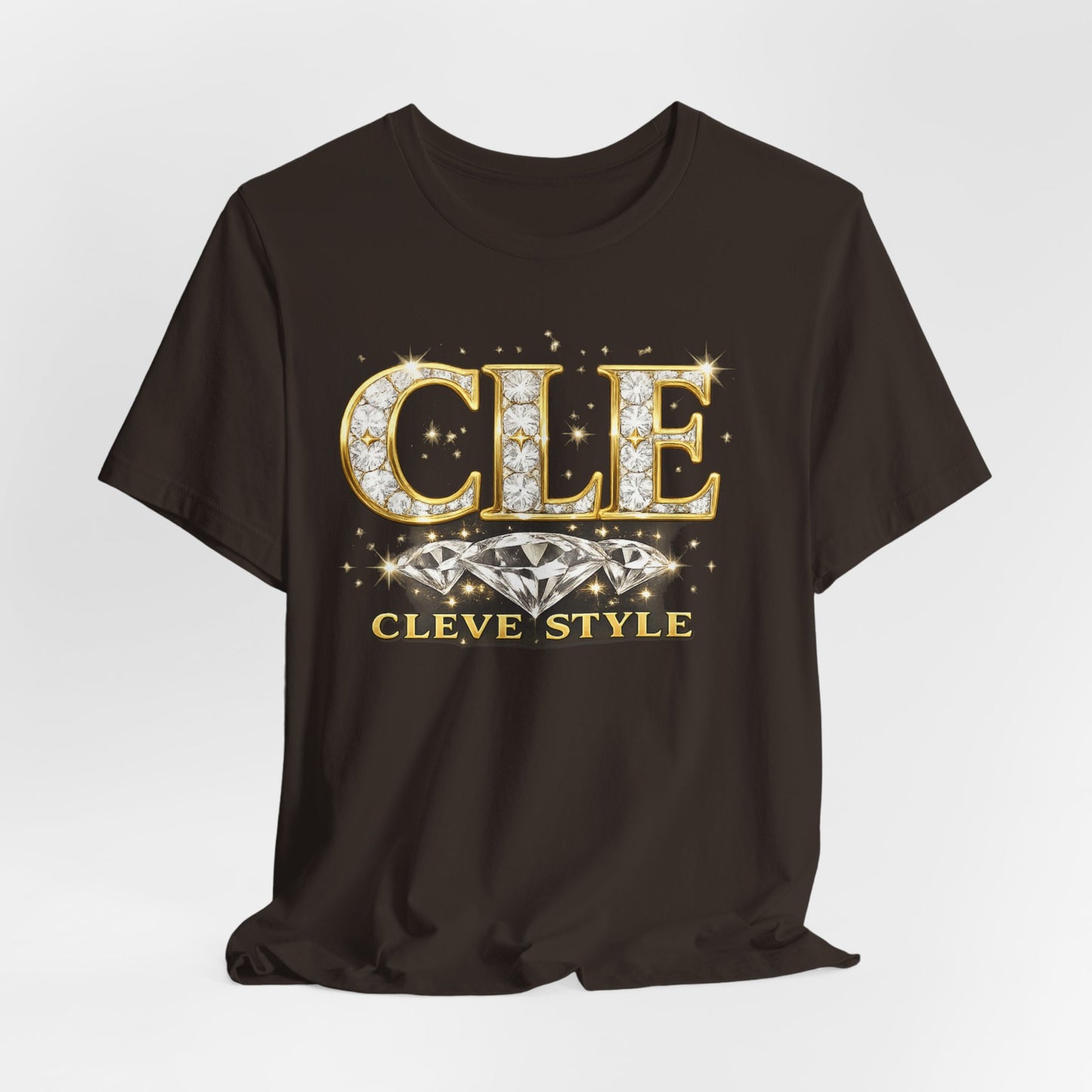 CLE Bling Tee - "Cleve Style" Diamond Graphic T-Shirt