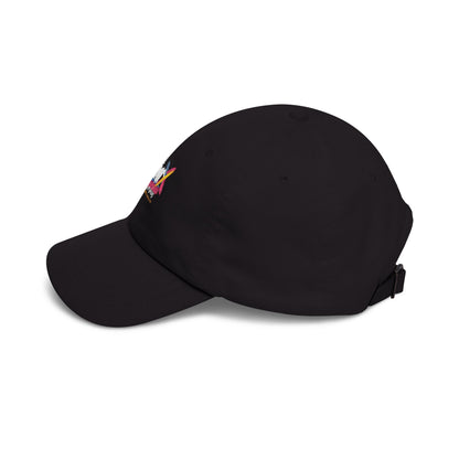 Classic Dad Cap — 'The Remix' Retro Logo Embroidered Baseball Hat