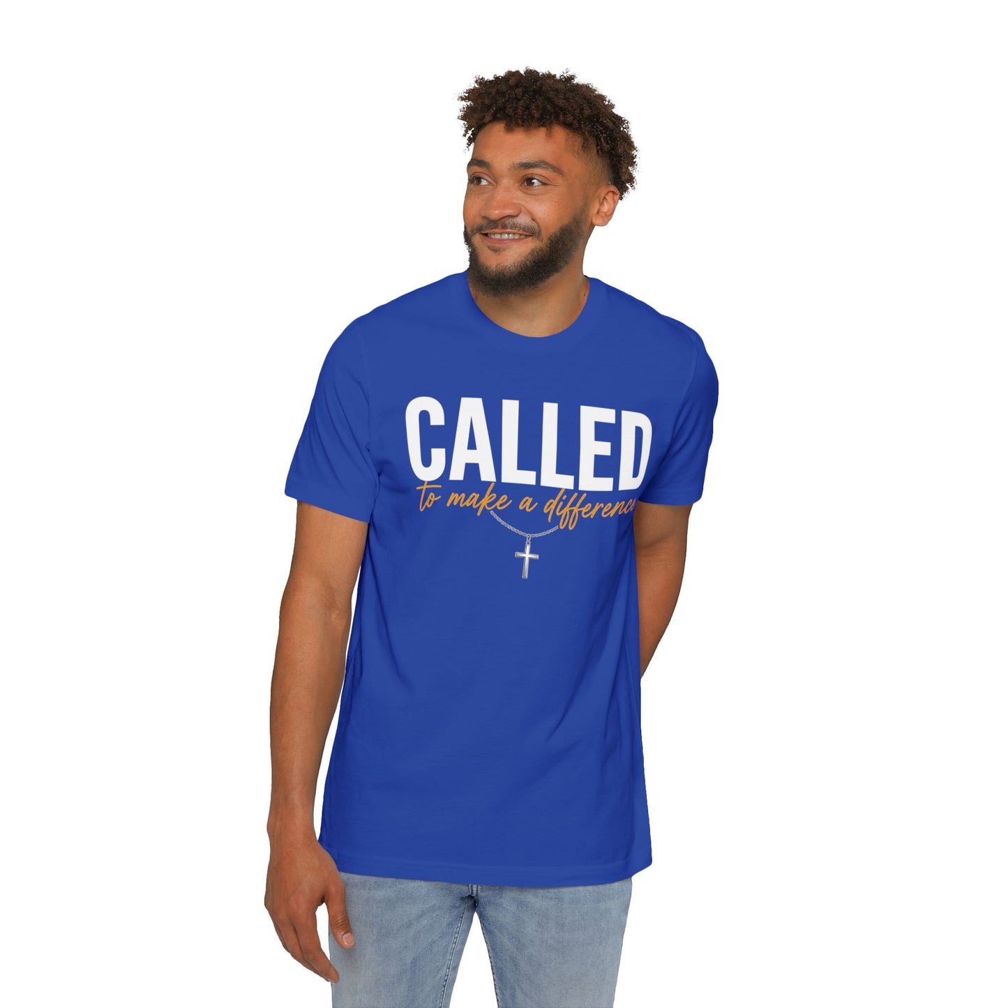 Called to Make a Difference Christian T-Shirt — Faith Cross Tee