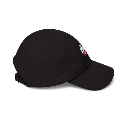 Classic Dad Cap — 'The Remix' Retro Logo Embroidered Baseball Hat