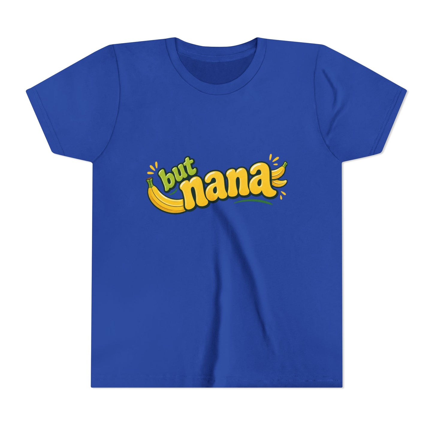 Youth Tee — "But Nana" Cute Banana Graphic Kids Shirt