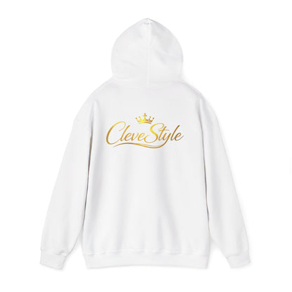 Copy of Clevestyle Gold Script Hoodie — Premium Logo Back Print
