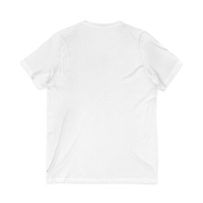 Cleveland Music Microphone V‑Neck Tee — "CleveStyle" Vintage Mic Design