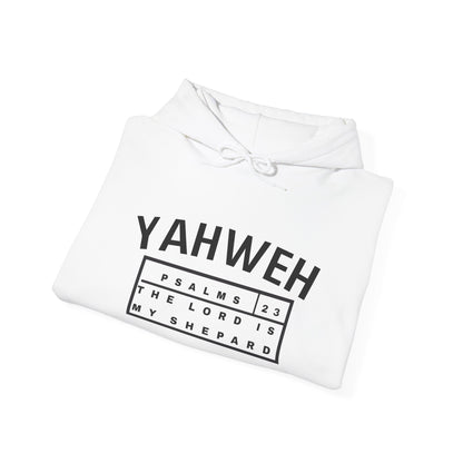 Yahweh Psalms 23 Hoodie – "The Lord is My Shepherd" Faith Sweatshirt