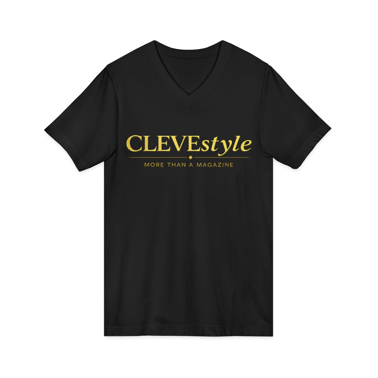 Unisex Jersey Short Sleeve V-Neck Tee