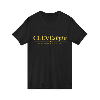 Unisex Jersey Short Sleeve V-Neck Tee