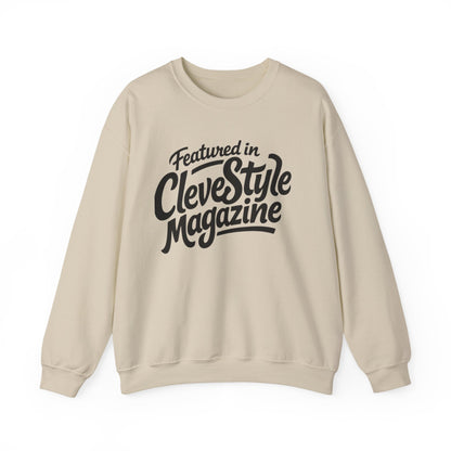 Copy of Copy of Featured in CleveStyle Magazine Crewneck Sweatshirt