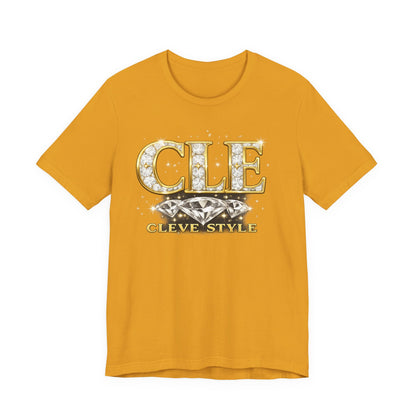 CLE Bling Tee - "Cleve Style" Diamond Graphic T-Shirt