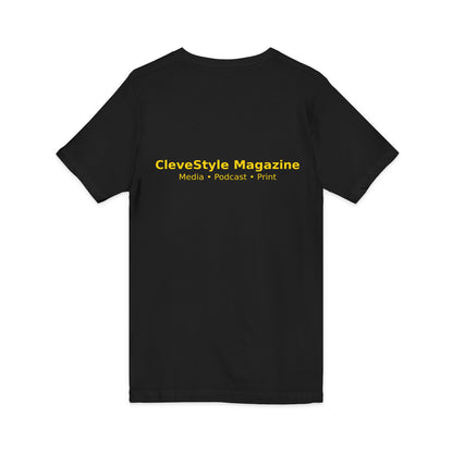 Cleveland Music Vintage Microphone V-Neck Tee