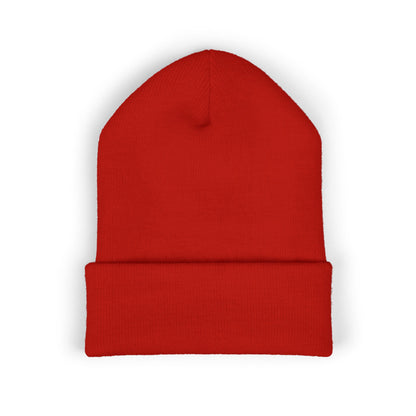 Classic Cuffed Beanie – Cozy Winter Accessory, Embroidered Gift, Fashion Beanie, Casual Headwear, Unisex Winterwear, Trendy Hat