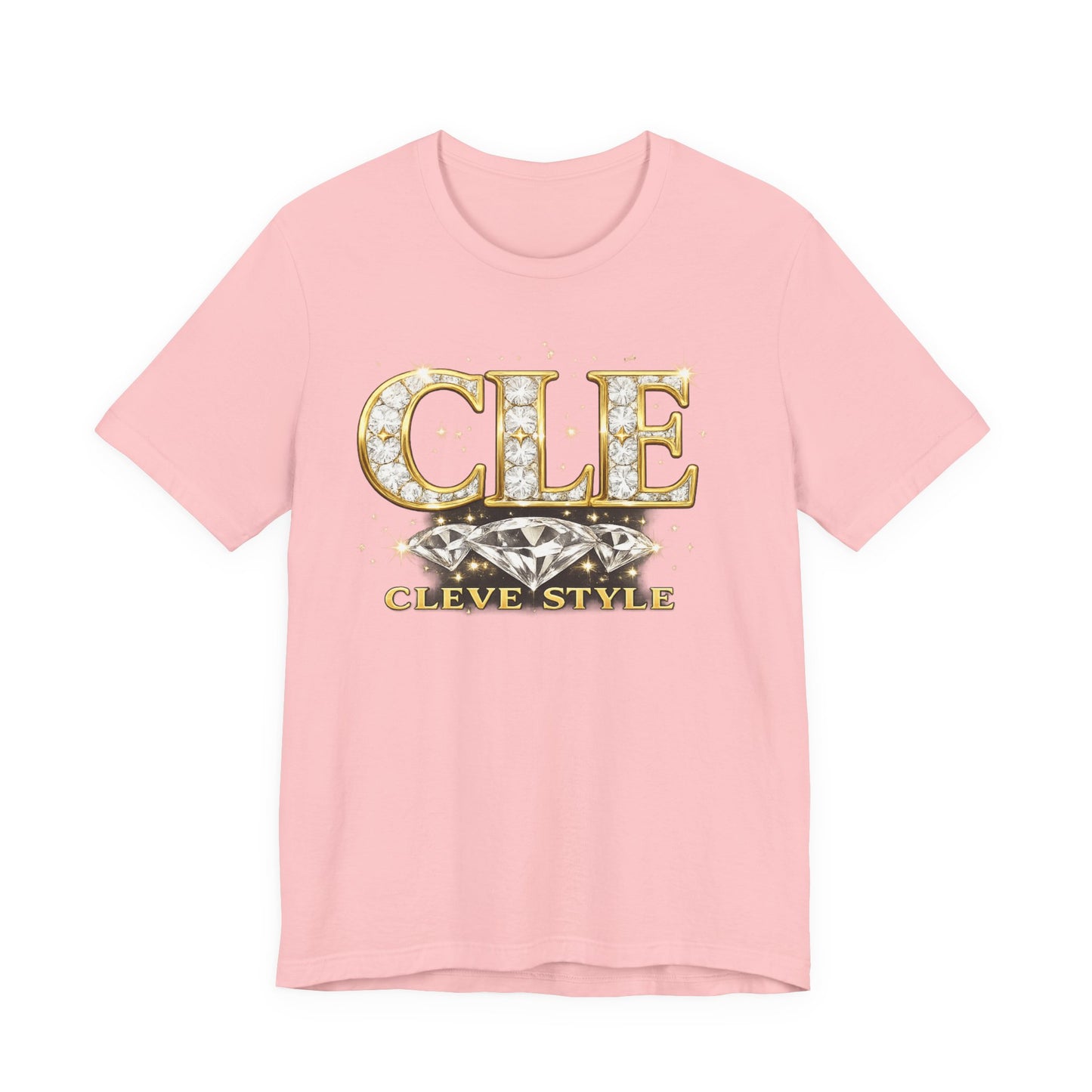 CLE Bling Tee - "Cleve Style" Diamond Graphic T-Shirt
