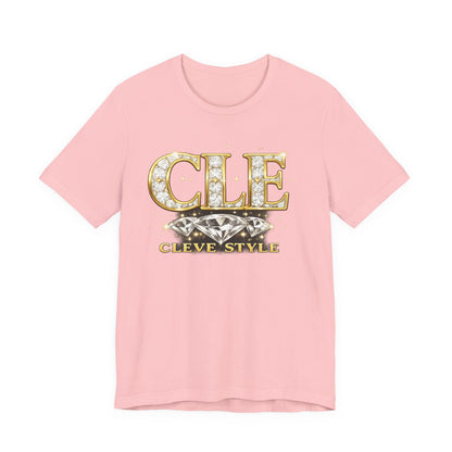 CLE Bling Tee - "Cleve Style" Diamond Graphic T-Shirt
