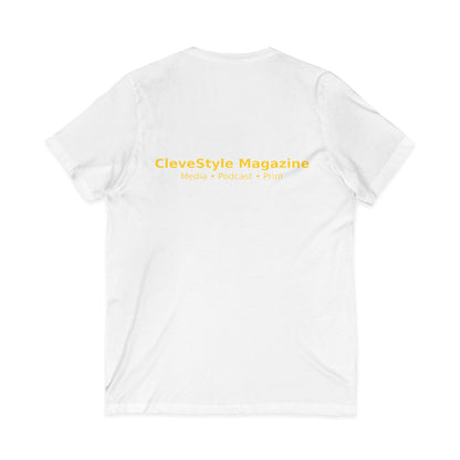 Cleveland Music Vintage Microphone V-Neck Tee
