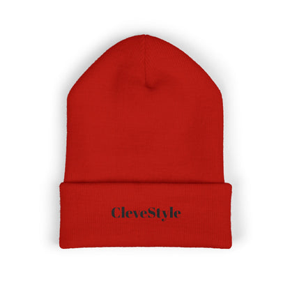 Classic Cuffed Beanie – Cozy Winter Accessory, Embroidered Gift, Fashion Beanie, Casual Headwear, Unisex Winterwear, Trendy Hat