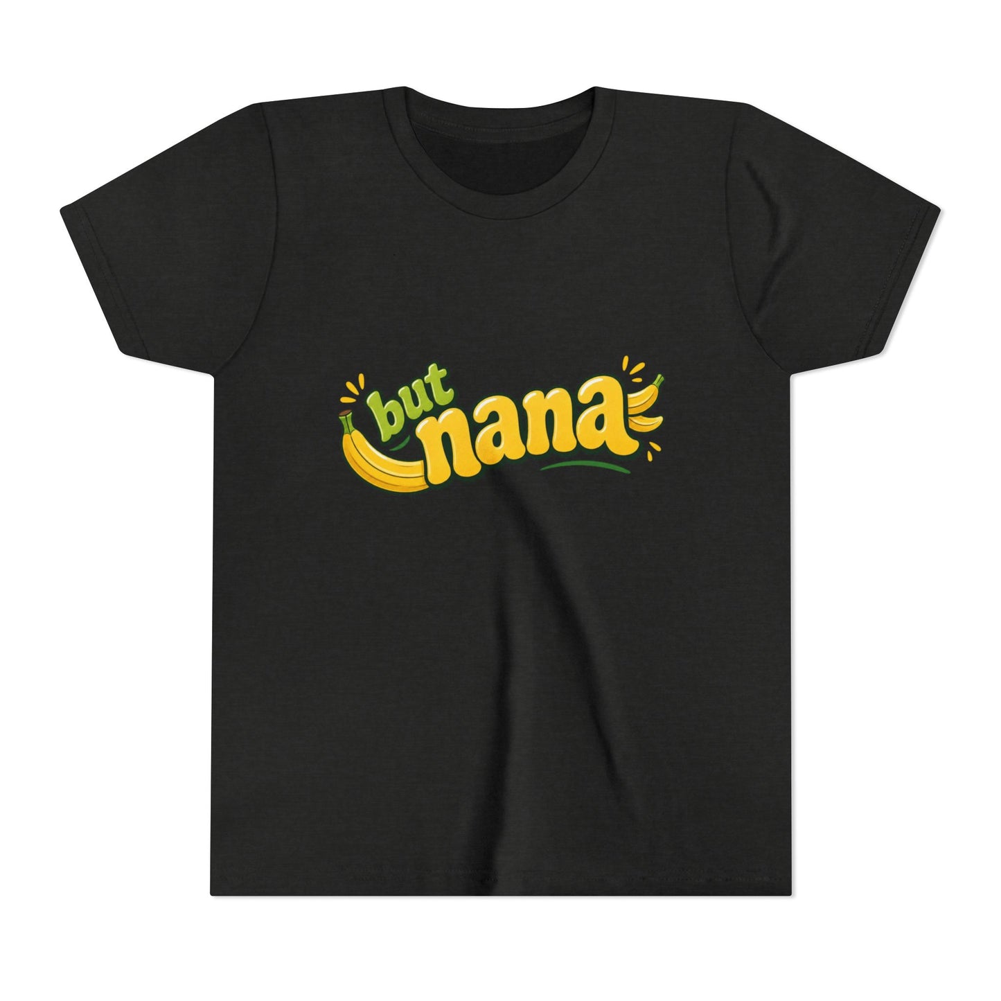 Youth Tee — "But Nana" Cute Banana Graphic Kids Shirt