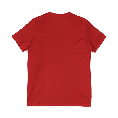 Cleveland Music Microphone V‑Neck Tee — "CleveStyle" Vintage Mic Design