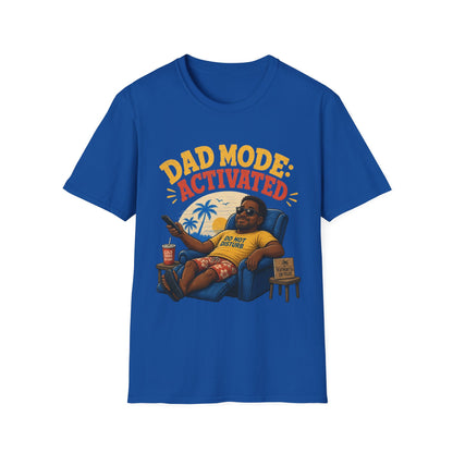 Dad Mode Activated T-Shirt – Funny Relaxed Father Graphic Tee