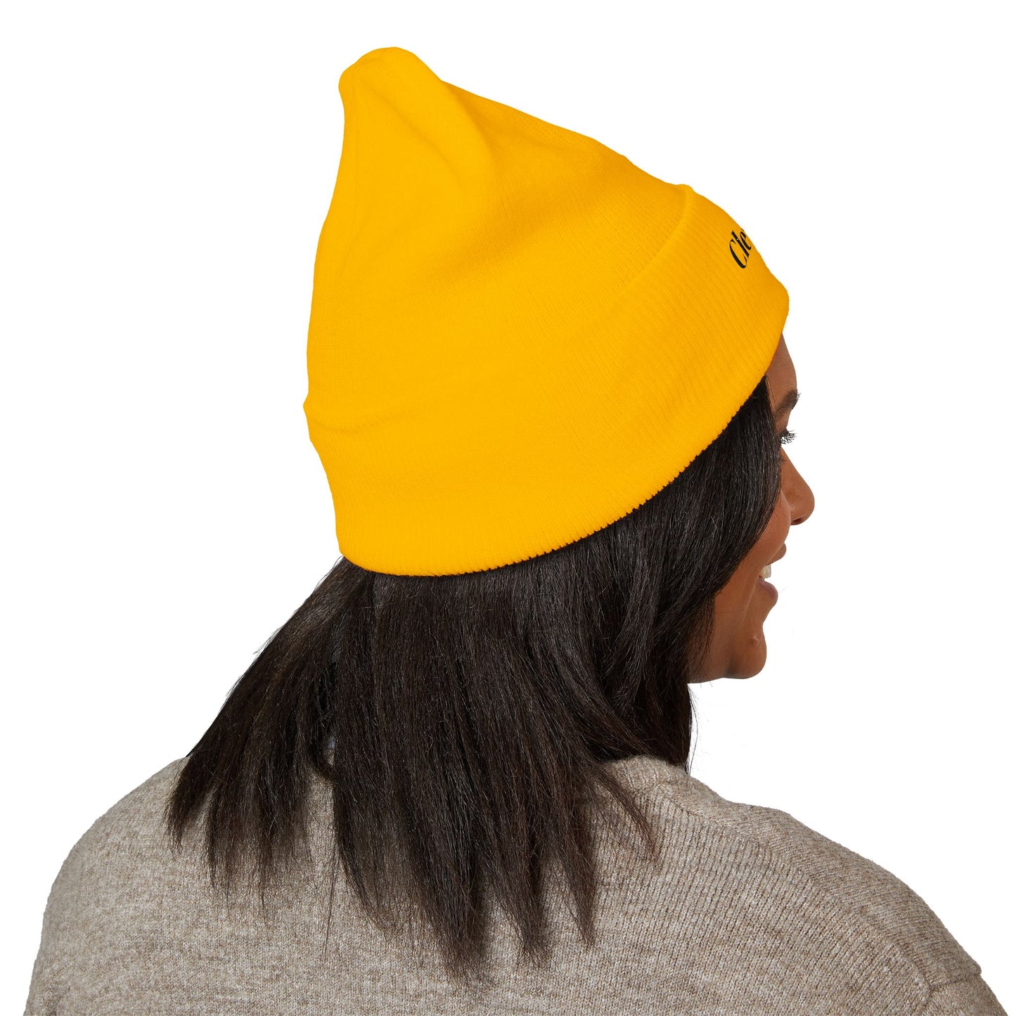 Classic Cuffed Beanie – Cozy Winter Accessory, Embroidered Gift, Fashion Beanie, Casual Headwear, Unisex Winterwear, Trendy Hat