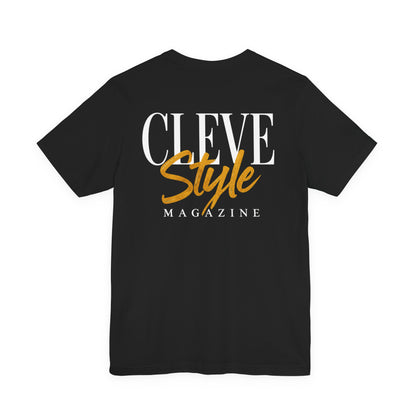 Cleve Style Magazine T-Shirt — Retro Bold Back Print