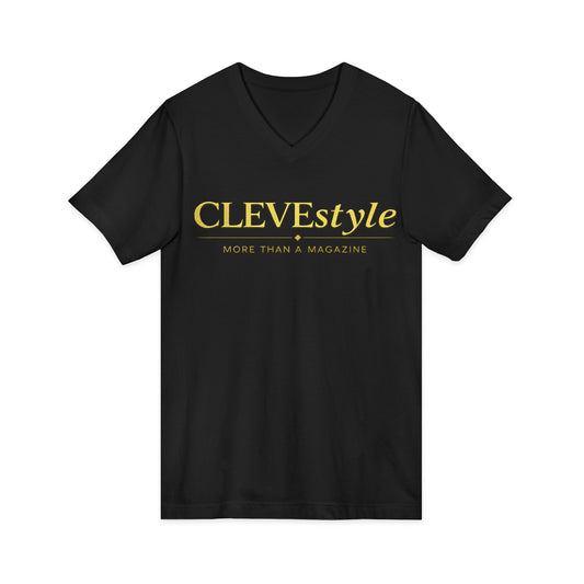 Unisex Jersey Short Sleeve V-Neck Tee