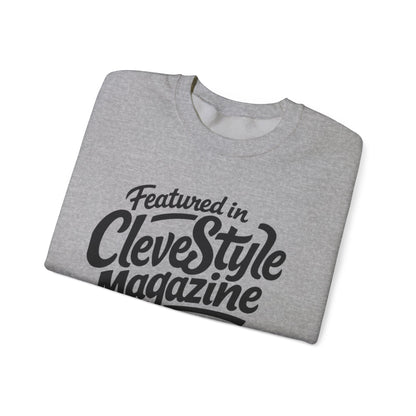 Copy of Copy of Featured in CleveStyle Magazine Crewneck Sweatshirt