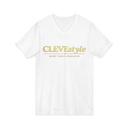 Unisex Jersey Short Sleeve V-Neck Tee