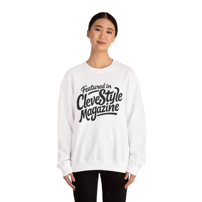 Copy of Copy of Featured in CleveStyle Magazine Crewneck Sweatshirt