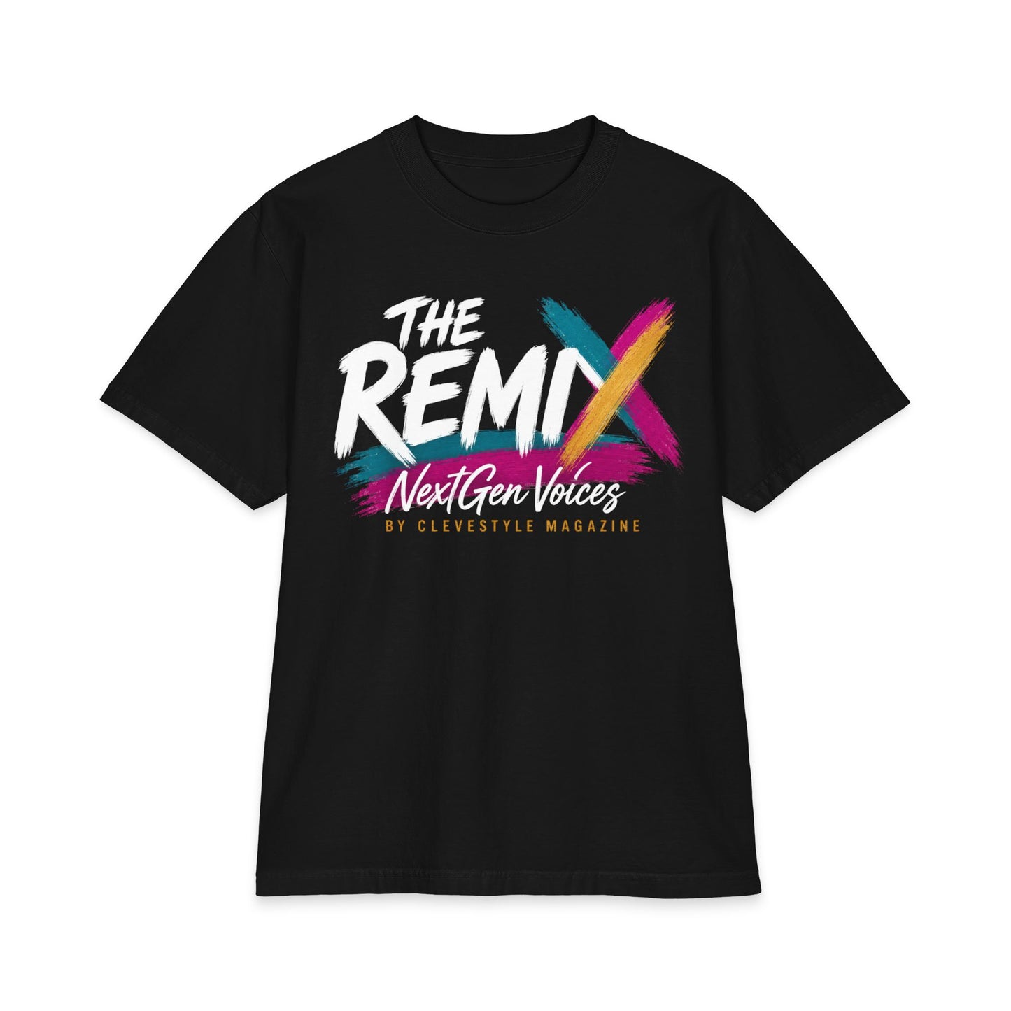 T-Shirt — NextGenXL Brushstroke Logo Tee (By Clevestyle Magazine)