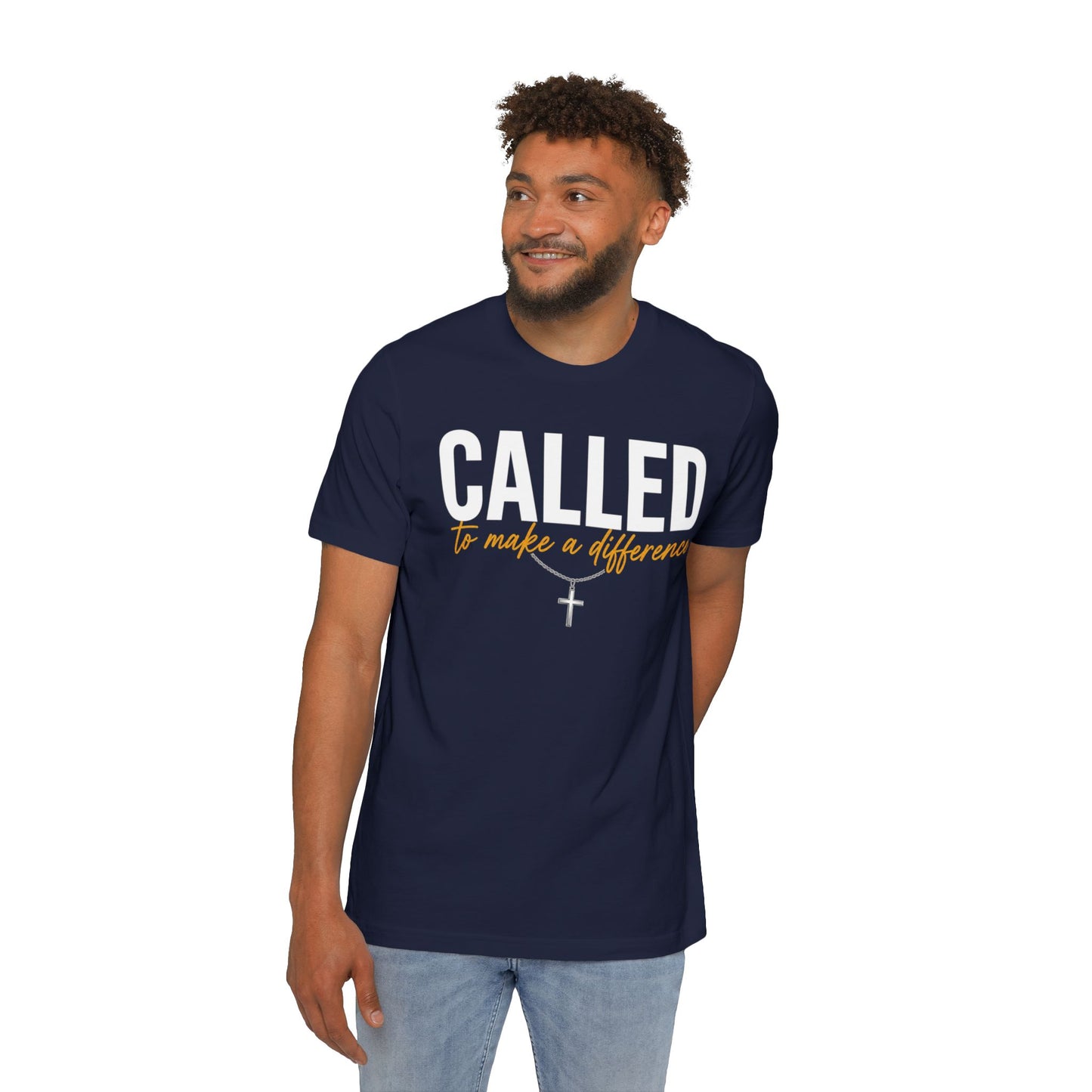Called to Make a Difference Christian T-Shirt — Faith Cross Tee