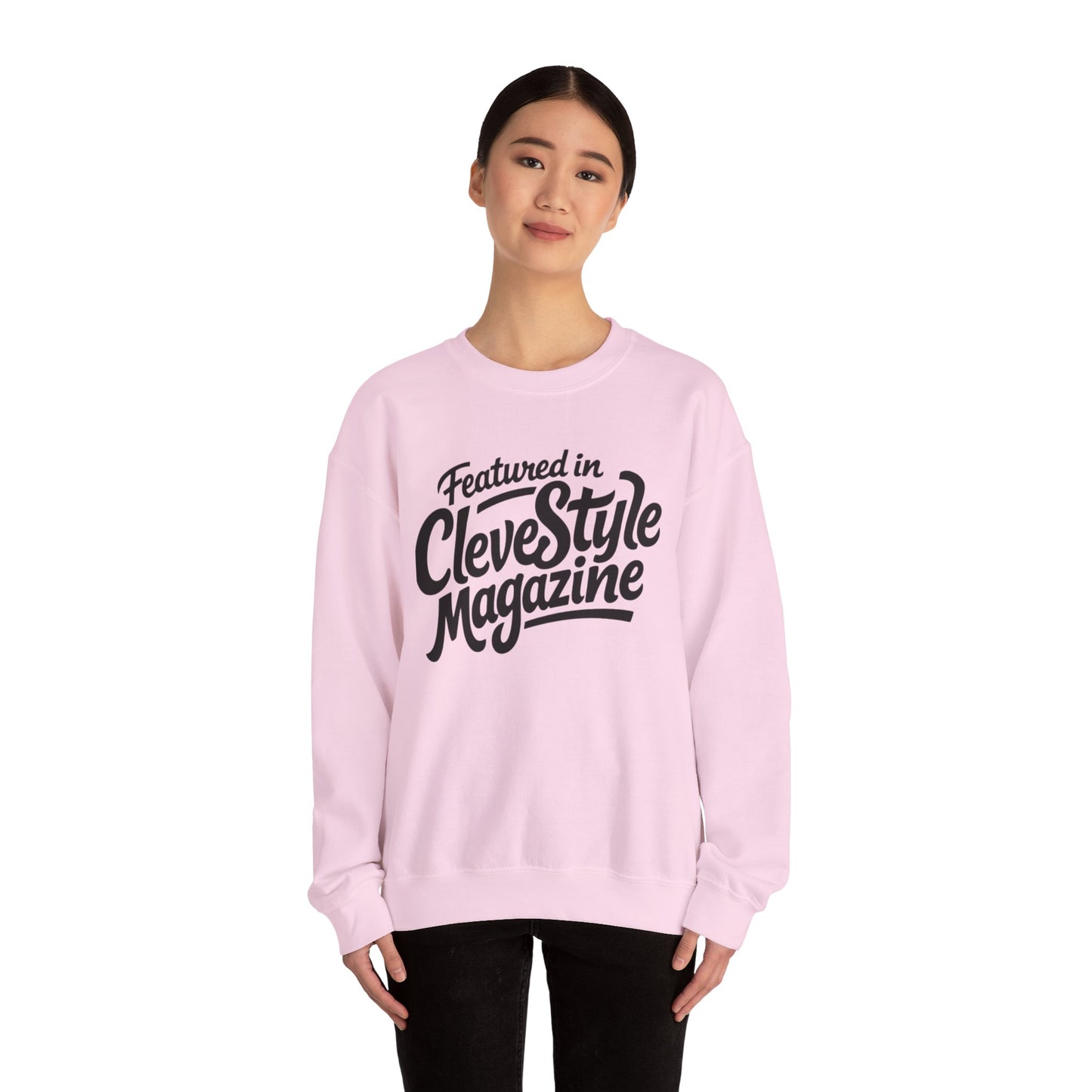 Copy of Copy of Featured in CleveStyle Magazine Crewneck Sweatshirt