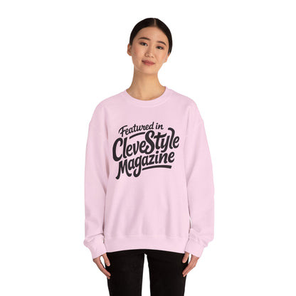 Copy of Copy of Featured in CleveStyle Magazine Crewneck Sweatshirt