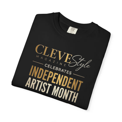 Independent Artist Month T-Shirt – CLEVE Style L.A.M. Movement Microphone Design